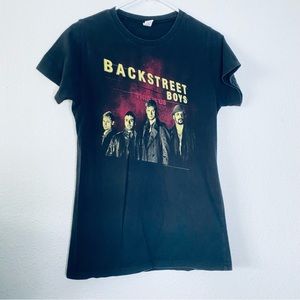 🍓 Backstreet Boys TulTex Girly (Girls) This Is Us Graphic Tee XL